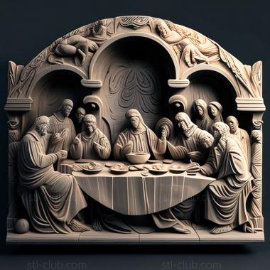 3D model Last supper (STL)